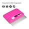 MOSISO Laptop Case 133 inch13133 inch Puffy Laptop Sleeve Compatible with MacBook NeoAir 136 M5 M4 M3 M2 M1Pro 1314HP Dell ASUS LenovoPolyester Horizontal Bag with Small Case Rose Red