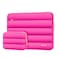 MOSISO Laptop Case 133 inch13133 inch Puffy Laptop Sleeve Compatible with MacBook NeoAir 136 M5 M4 M3 M2 M1Pro 1314HP Dell ASUS LenovoPolyester Horizontal Bag with Small Case Rose Red