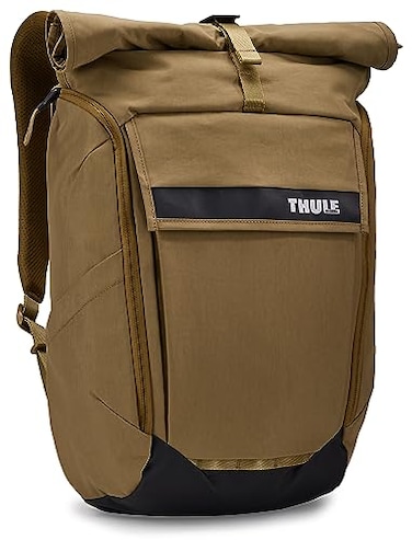 Thule Paramount 24L Backpack Commuter Backpack with Padded Laptop Sleeve Fits 16 laptops and 12 Tablets Thoughtful Layout and Organization