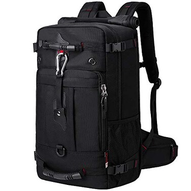 KAKA Travel Backpack Carry On Backpack Durable Convertible Duffle Bag Fit for 173 Inch Laptop for Men and WomenLarge 40L