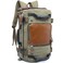KAKA Travel Laptop Backpack Green 156inch Laptop Compartment