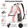 Kaifanee Baseball Backpack for Boys Sports Baseball Print Backpack 18 Inches Softball Bag Waterproof Travel Laptop Backpack