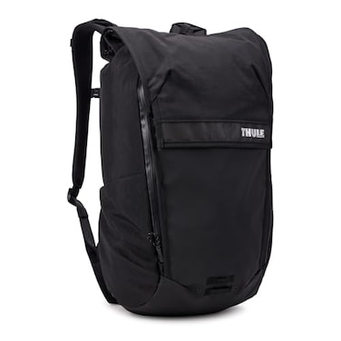 Thule Paramount Bike Commuter Backpack 20L Capacity Adjustable fit 16 Padded Laptop Sleeve and 11 Tablet Pocket Rolltop Closure Side Phone Pocket Taillight Loop