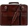 Time Resistance Leather Briefcase Classy Leather Bag for Men Business Briefcase Vintage Bag made in Italy