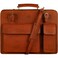 Time Resistance Leather Briefcase Classy Leather Bag for Men Business Briefcase Vintage Bag made in Italy