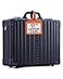 Aleon All Aluminum Lightweight 17 Premiuim Laptop Briefcase for Men Shockproof Hard Shell Attache Case with Two TSA Key Locks Metal Carrying Case for Travel Storage and Business Equipment Sapphire