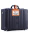 Aleon All Aluminum Lightweight 17 Premiuim Laptop Briefcase for Men Shockproof Hard Shell Attache Case with Two TSA Key Locks Metal Carrying Case for Travel Storage and Business Equipment Sapphire
