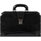 Time Resistance Leather Doctor Briefcase Italian Handmade Medical Bag Vintage Style Briefcase for Men and Women Top Handle Gladstone Bag Black