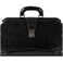 Time Resistance Leather Doctor Briefcase Italian Handmade Medical Bag Vintage Style Briefcase for Men and Women Top Handle Gladstone Bag Black