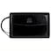Time Resistance Leather Clutch for Men Organizer Wrist Bag Briefcase Handmade in Italy Black Gift Box Included