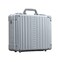 Aleon 15 Aluminum Briefcase for Men Women Durable Hard Case Attache for Business Work Documents RFID Blocking Portable Organizer for Important Items Businessman Suitcase Money HolderPlatinum