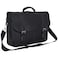 Kenneth Cole REACTION Show Business 16 Colombian Leather Business Laptop Portfolio Messenger Bag Black