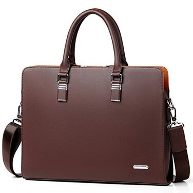 FSD.WG FSDWGBusiness Bag Leather Briefcase Shoulder Laptop Business Bag for Men