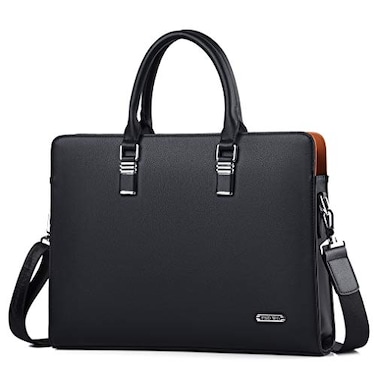 FSD.WG FSDWGBusiness Bag Leather Briefcase Shoulder Laptop Business Bag for Men