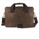 Corkor Cork Briefcase for Men Office Bag Faux Leather Natural Cork Environment Friendly Brown