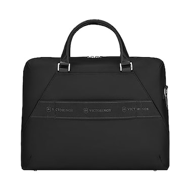 Victorinox Victoria Signature Briefcase Womens Professional Computer Bag to Hold Laptop Tablet Includes Clutch and Detachable Shoulder Strap 13 Liters Black