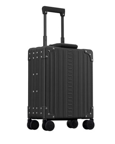 Aleon All Aluminum Lightweight 16 Premium Vertical Underseat Carryon Luggage Business Briefcase with Wheels Hardshell Suitcase