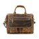Kodiak Leather Buffalo Leather Pilot Bag Antique Brown