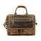 Kodiak Leather Buffalo Leather Pilot Bag Antique Brown