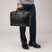 Fossil Mens Asher Leather Brief Bag Black Model MBG9614001