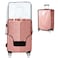 Esholife Luggage Covers for Suitcase Tsa Approved Clear PVC Waterproof Suitcase Covers Luggage Protectors 2628Inch 2598H x 2007L x 1240W