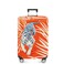 ANNA QUEEN Funny White Tiger Luggage Cover Suitcase Protector with Bold Jungle Animal Print Stretchable Washable Travel Cover for 2022 Inch Luggage