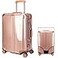 Veki Clear Suitcase Cover PVC Protector Waterproof Transparent Luggage Cover Protective Bag for Plastic Trolley Case Protect Suitcases from Scratch Full enclosure 30inch