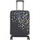 HYPER VENTURE Washable Luggage Cover Fashion Suitcase Protector Fits 2730 Inch Luggage Color Dots L