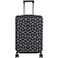 HYPER VENTURE Washable Luggage Cover Fashion Suitcase Protector Fits 2730 Inch Luggage Black Maze L