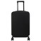 HYPER VENTURE Washable Luggage Cover Fashion Suitcase Protector Fits 2326 Inch Luggage Black M
