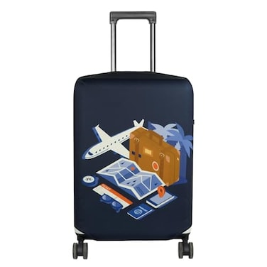 HYPER VENTURE Washable Luggage Cover Fashion Suitcase Protector Fits 2730 Inch Luggage Journey L
