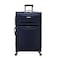 U.S. Traveler US Traveler Anzio Softside Expandable Luggage with Spinner Wheels Navy 30Inch Large