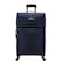 U.S. Traveler US Traveler Anzio Softside Expandable Luggage with Spinner Wheels Navy 30Inch Large
