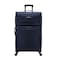 U.S. Traveler US Traveler Anzio Softside Expandable Luggage with Spinner Wheels Navy 30Inch Large