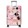 PtRug Travel Luggage Cover Suitcase Protector Fits 1832 Inch Wheel Covers PatternedTravel Related Items Flower Luggage Protector Elastic L