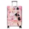 PtRug Travel Luggage Cover Suitcase Protector Fits 1832 Inch Wheel Covers PatternedTravel Related Items Flower Luggage Protector Elastic L