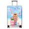 PtRug Travel Luggage Cover Suitcase Protector Fits 1832 Inch Wheel Covers PatternedTravel Related Items Flower Luggage Protector Elastic L