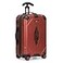 Traveler's Choice Travelers Choice Maxporter II Polycarbonate Hardside Trunk with Spinner Wheels Red 22Inch Carryon Luggage