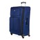 SWISSGEAR Sion Softside Expandable Spinner Luggage Durable Lightweight Travel Suitcase Blue CheckedLarge