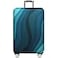 MosaiRudo Thicker Luggage Cover Elastic Suitcase Cover Protector Fits 1832 Inch Suitcase Travel Accessories Green Ripple XL
