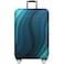 MosaiRudo Thicker Luggage Cover Elastic Suitcase Cover Protector Fits 1832 Inch Suitcase Travel Accessories Green Ripple XL