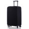 RainVillage Travel Luggage Cover Suitcase Protector ScratchResistant Fit 1931 Inch Not Included Suitcase Black L2627inch