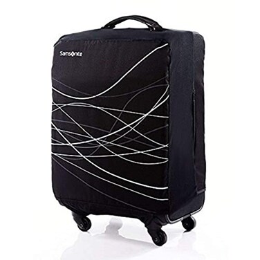 Samsonite Printed Luggage Cover Black Medium