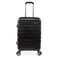 ORIGINAL PENGUIN Crimson 21 Hardside Carryon Spinner Luggage Telescoping Handles Black One Size