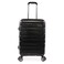 ORIGINAL PENGUIN Crimson 21 Hardside Carryon Spinner Luggage Telescoping Handles Black One Size