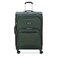 DELSEY PARIS Sky Max 20 Softside Expandable Luggage with Spinner Wheels Green CheckedLarge 28 Inch