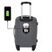 Wrangler Smart Spinner Hardside Luggage 22Inch CarryOn Quiet Shade
