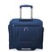 DELSEY PARIS Helium DLX Softside Luggage UnderSeater with 2 Wheels Navy Blue Carry on 16 Inch