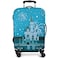 dicilly Luggage Covers for Suitcase Fashion Castle Firework Suitcase Cover Baggage Covers Fit 2528 Inch Luggage