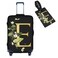 Tuizumy Decorative E Suitcase Protectors Elastic Washable Luggage Covers With Concealed Zippers For 1832 Inch Luggage Size L Fits 2528 Inch